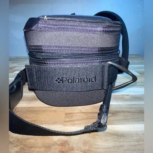 Polaroid Video Camera Bag Backpack Black New With Tags Water Resistant - Picture 7 of 16